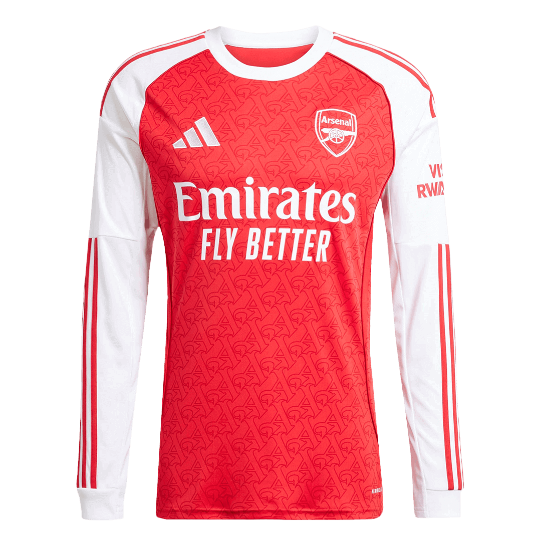 Maglia Replica Arsenal Casa Uomo 2025/26 - Manica Lunga