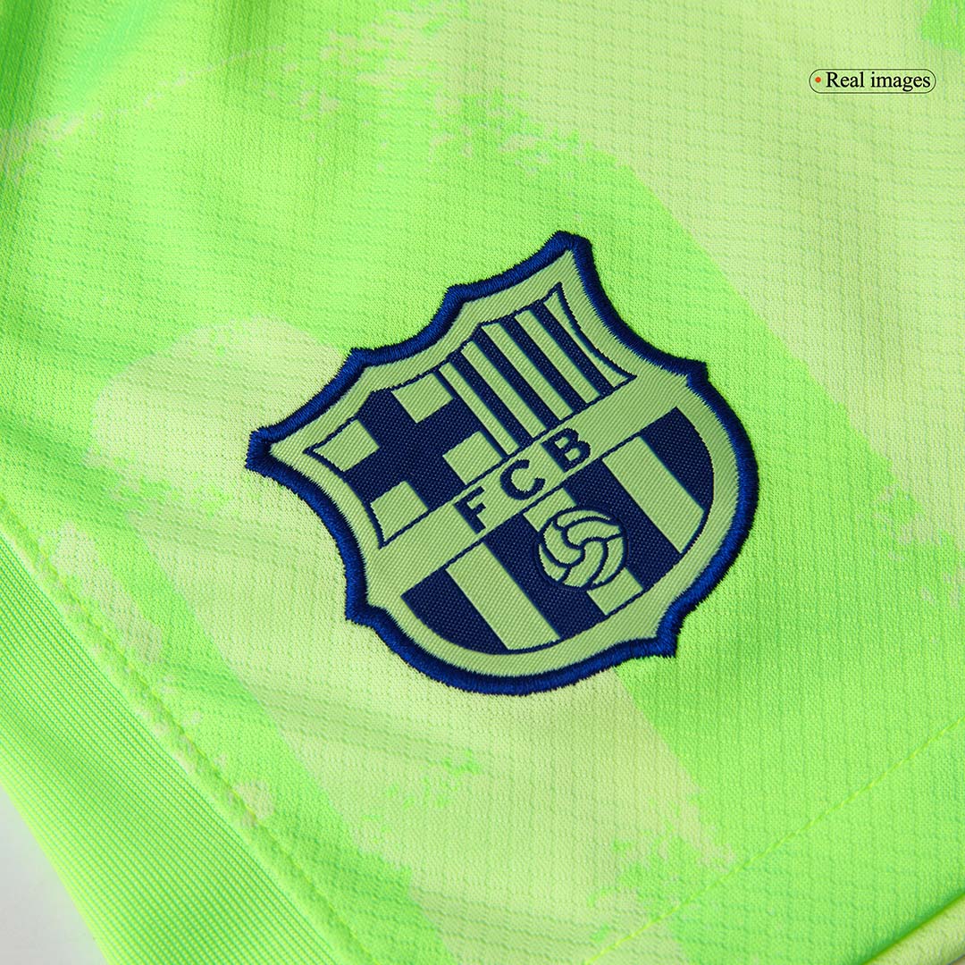 Kit Completo Barcelona Terza Uomo 2024/25 Spotify Logo Without Text - 3 Pezzi