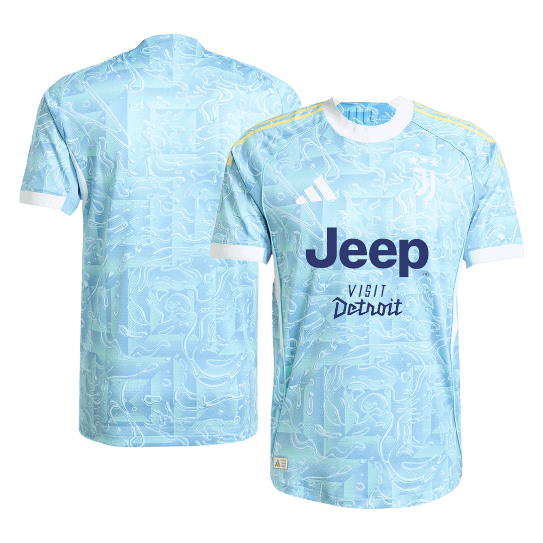Maglia Gara Juventus Trasferta Uomo 2025/26 - Jeep Visit Detroit Sponsor