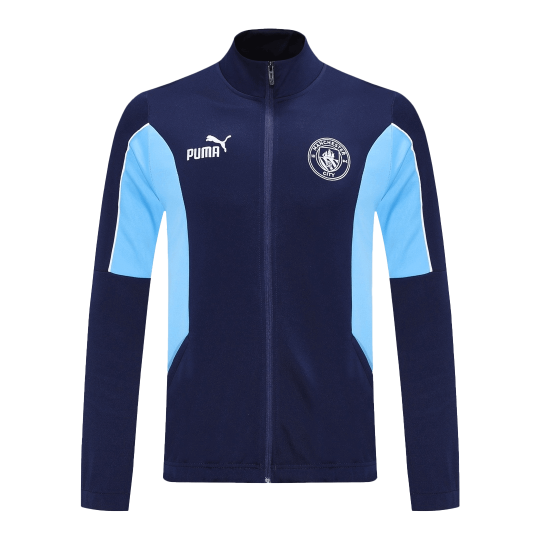 Manchester City Tuta Allenamento 2025/26 Blu Navy