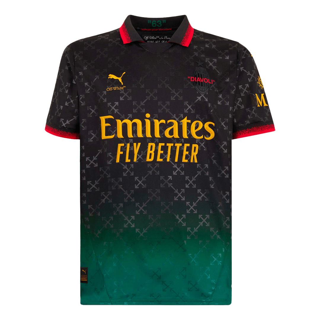 Maglia Replica AC Milan Quarta RAFA LEÃO #10 Uomo 2024/25