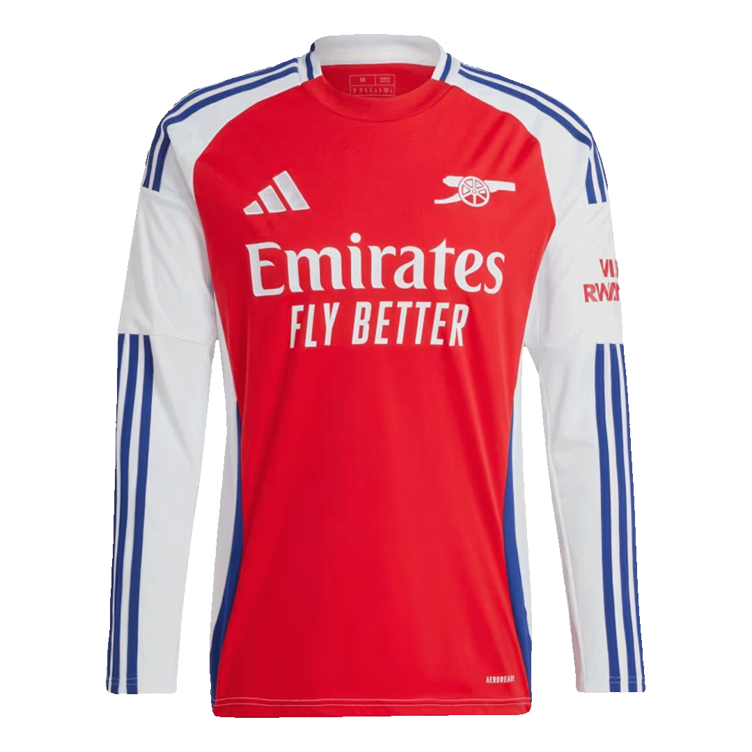 Maglia Replica Arsenal Casa Uomo 2024/25 - Manica Lunga