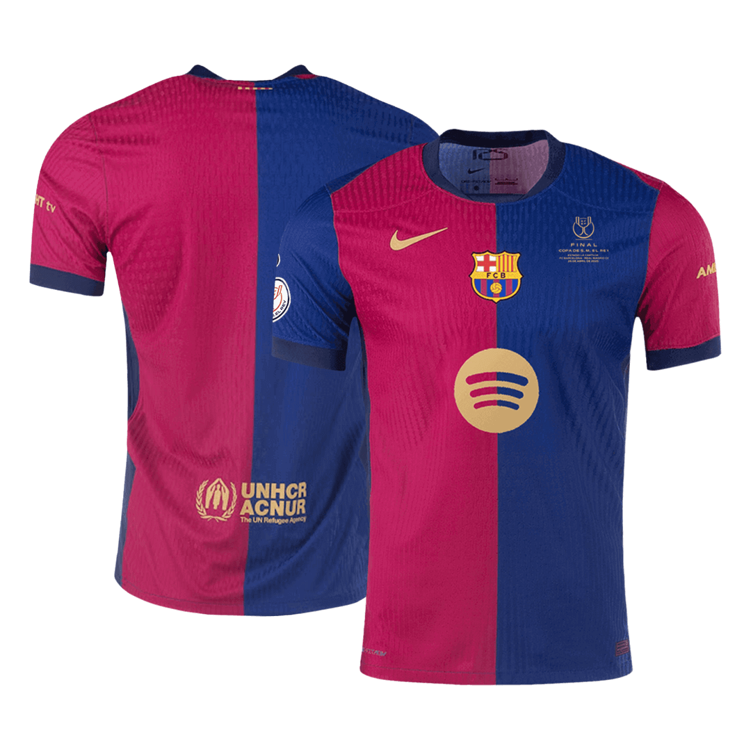 Maglia Gara Barcelona Casa Uomo 2024/25 - Copa del Rey Final