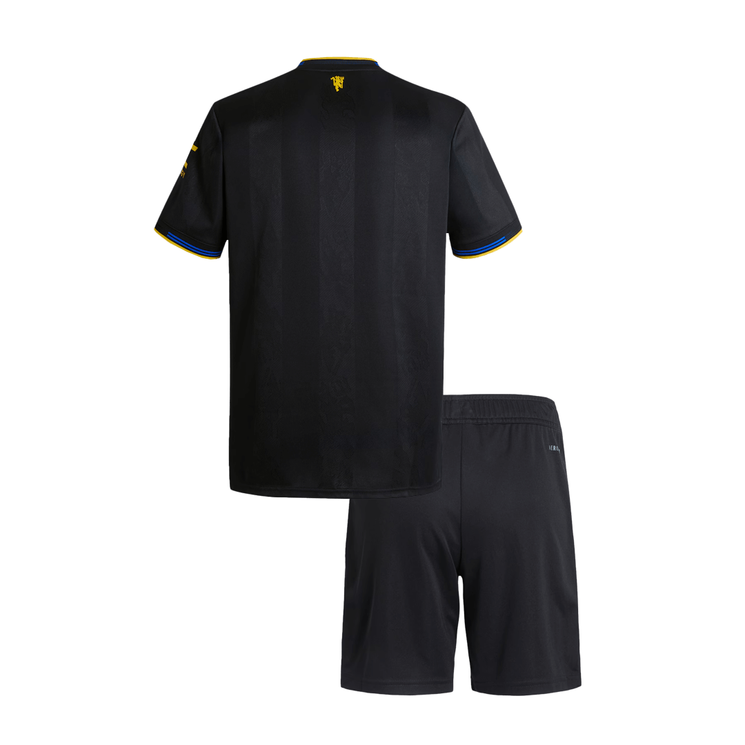 Completo Bambino Manchester United Terza 2025/26 - 2 Pezzi