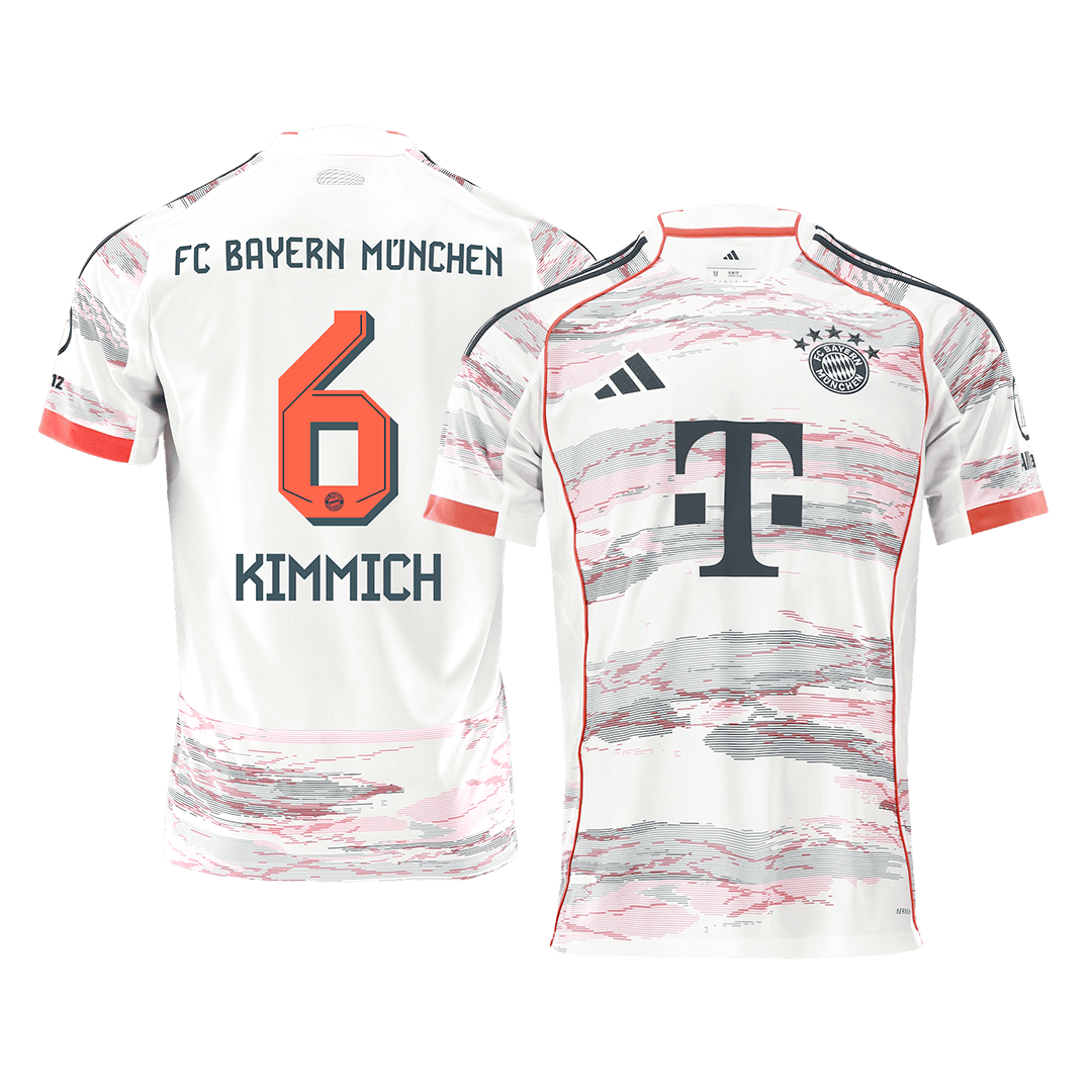 Maglia Replica Bayern Munich Trasferta KIMMICH #6 Uomo 2025/26