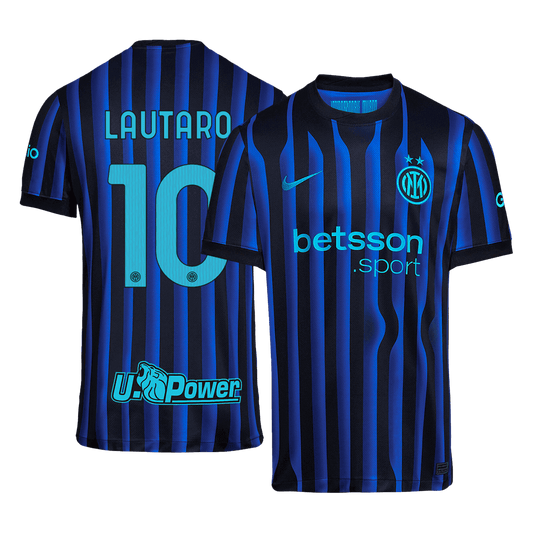 Maglia Replica Inter Milan Casa LAUTARO #10 Uomo 2025/26