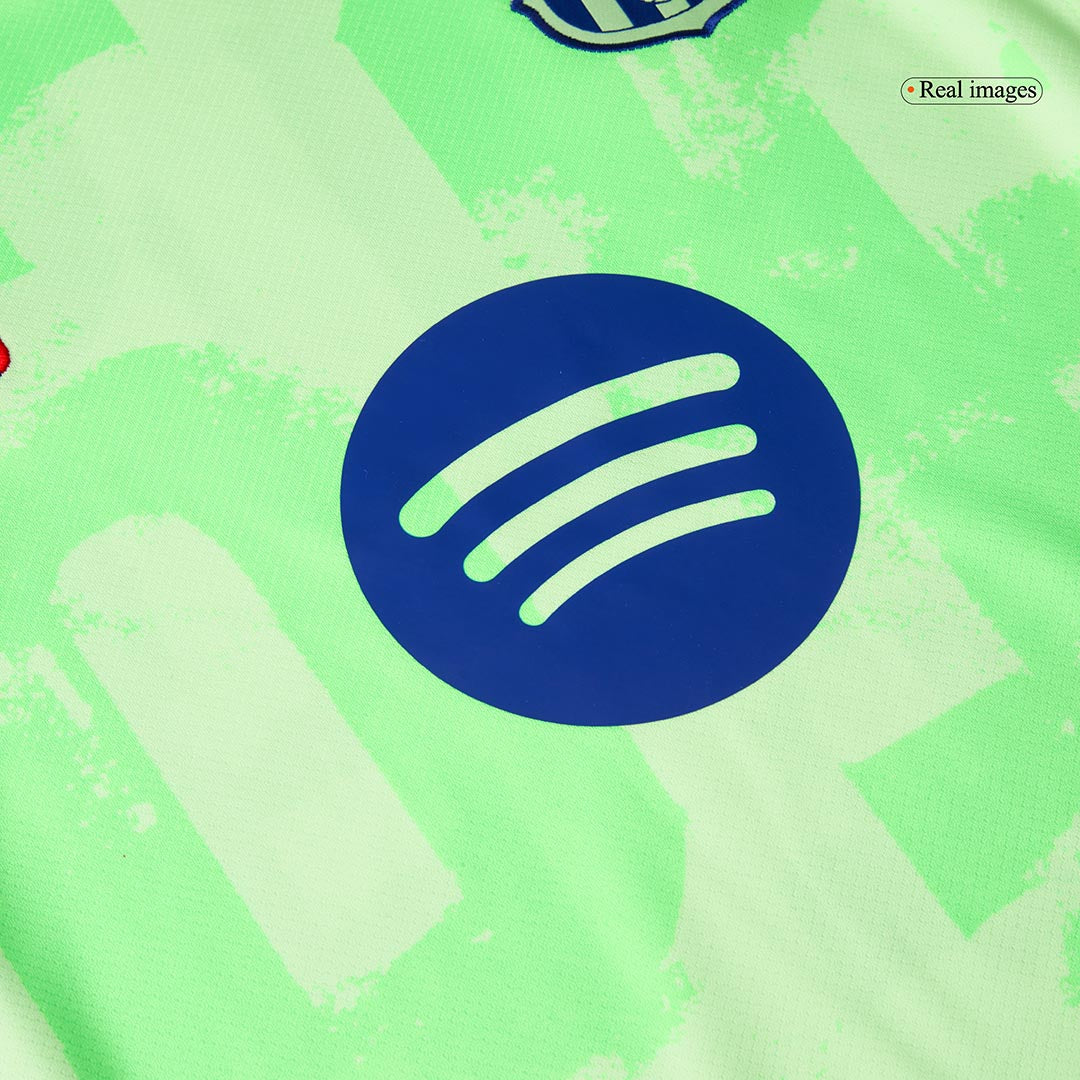 Completo Base Barcelona Terza Uomo 2024/25 Spotify Logo Without Text - 2 Pezzi