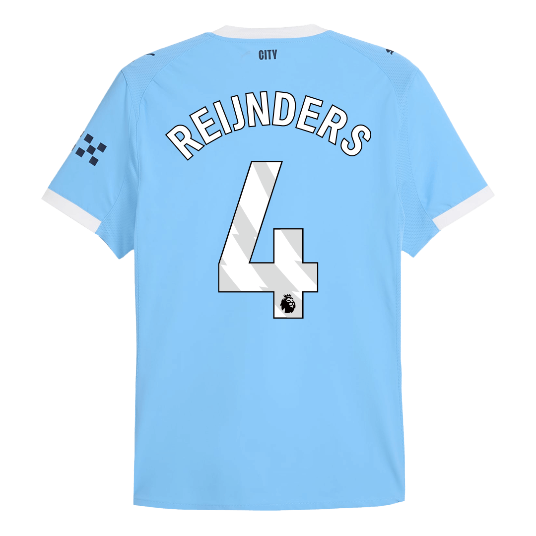 Maglia Gara Manchester City Casa REIJNDERS #4 Uomo 2025/26