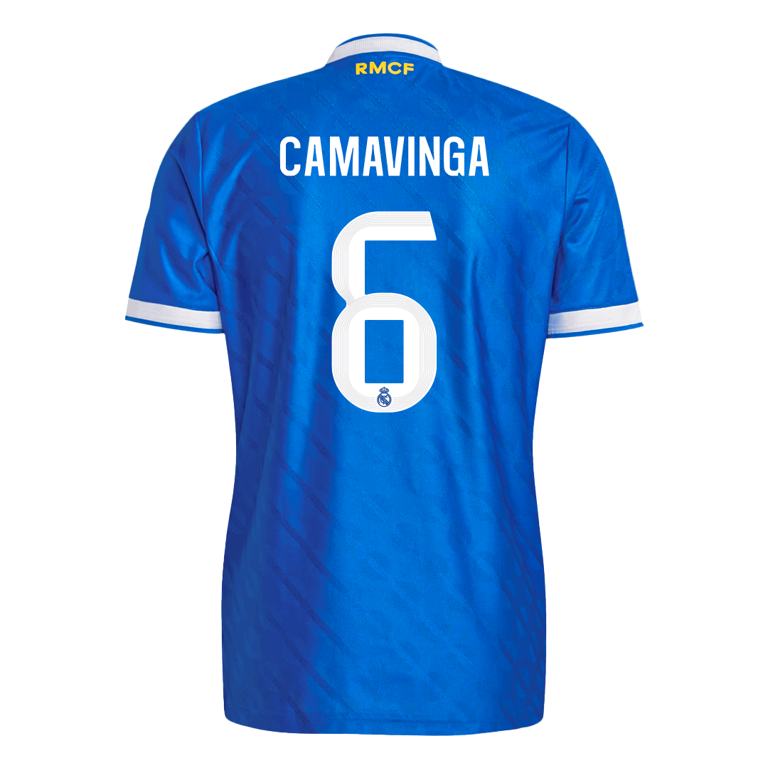 Maglia Gara Real Madrid Terza CAMAVINGA #6 Uomo 2025/26