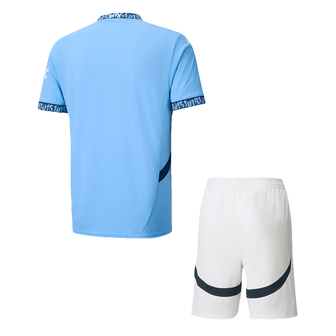 Completo Base Manchester City Casa Uomo 2024/25 - 2 Pezzi