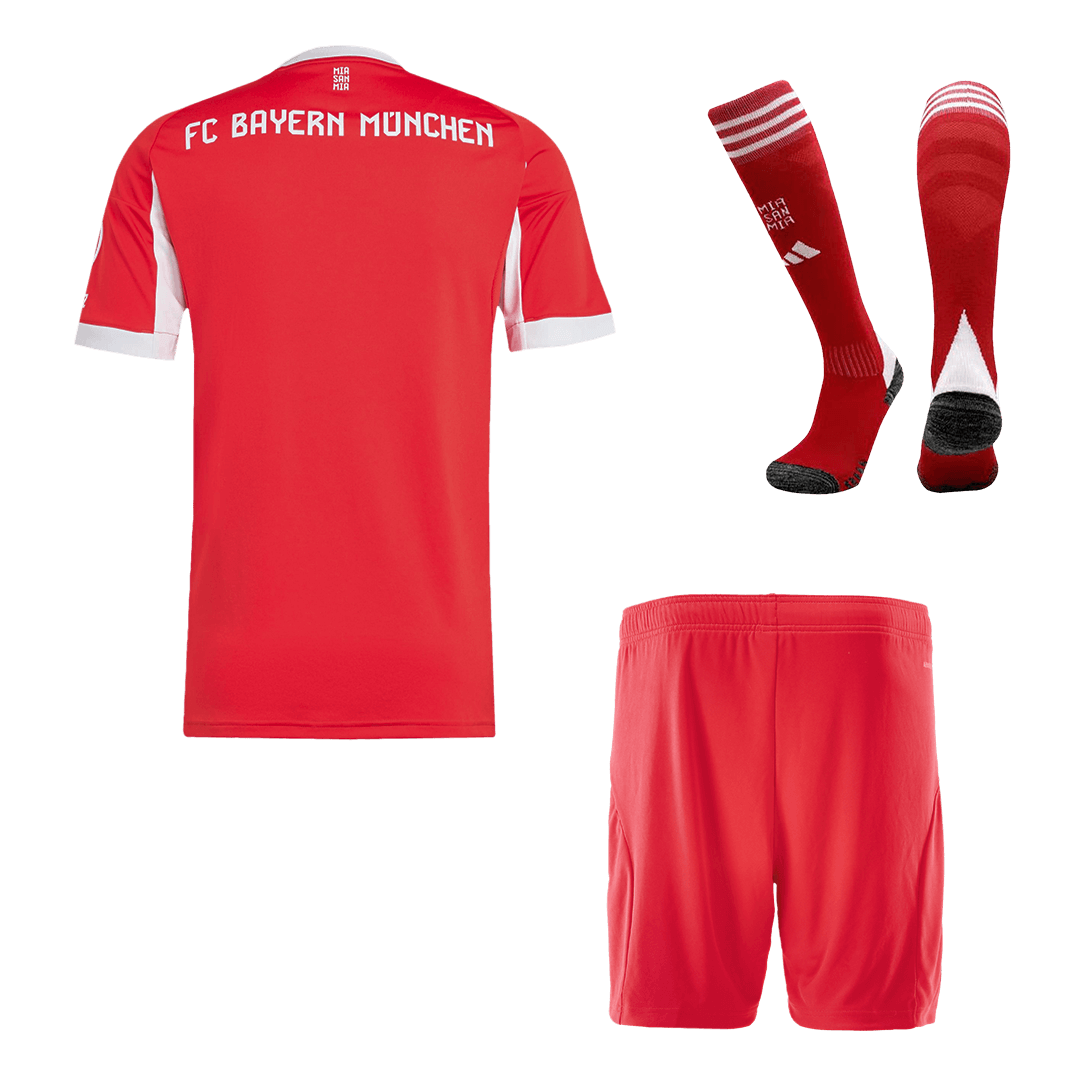 Kit Completo Bayern Munich Casa Uomo 2025/26 - 3 Pezzi