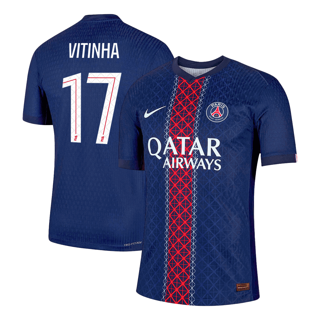 Maglia Gara PSG Casa VITINHA #17 Uomo 2025/26