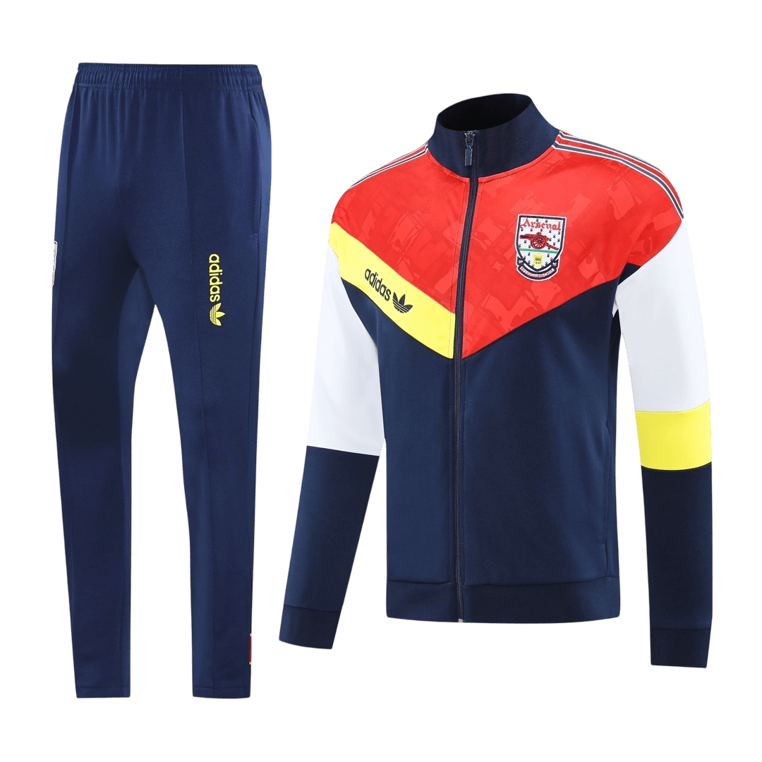 Arsenal Tuta Allenamento 2025/26 Blu Navy e Rosso