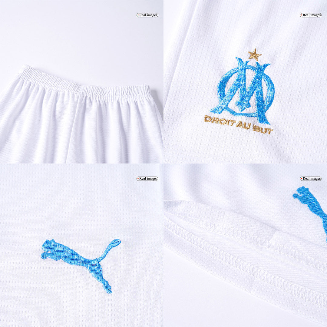 Base Kit Bambino Marseille Casa 2025/26 - 2 Pezzi