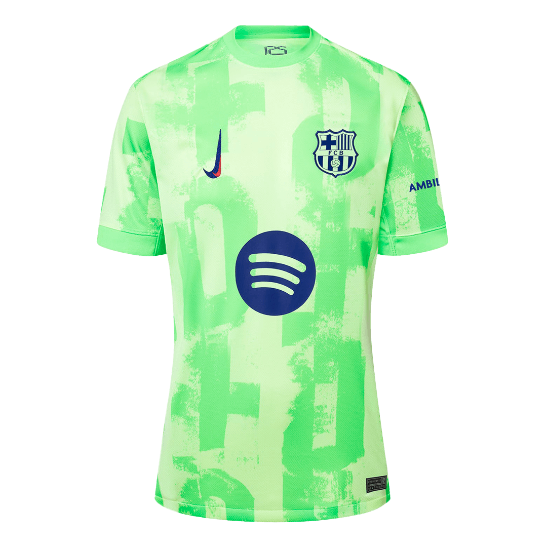 Maglia Replica Barcelona Terza Uomo 2024/25 - Spotify Logo Without Text