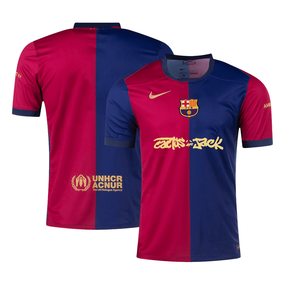 Maglia Replica Barcelona X Travis Scott Casa Uomo 2024/25