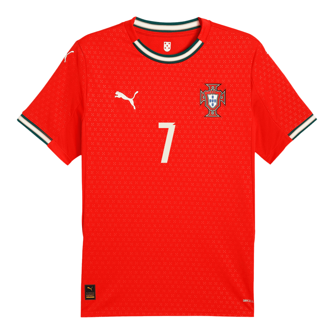 Maglia Replica Portugal Casa RONALDO #7 Uomo 2025