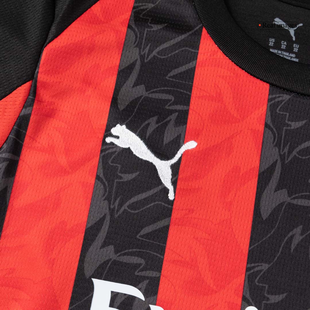 Kit Completo Bambino AC Milan Casa 2025/26 - 3 Pezzi