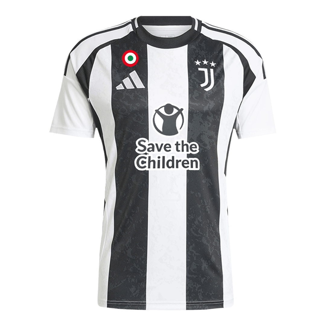 Maglia Replica Juventus Casa Uomo 2024/25 con Save the Children