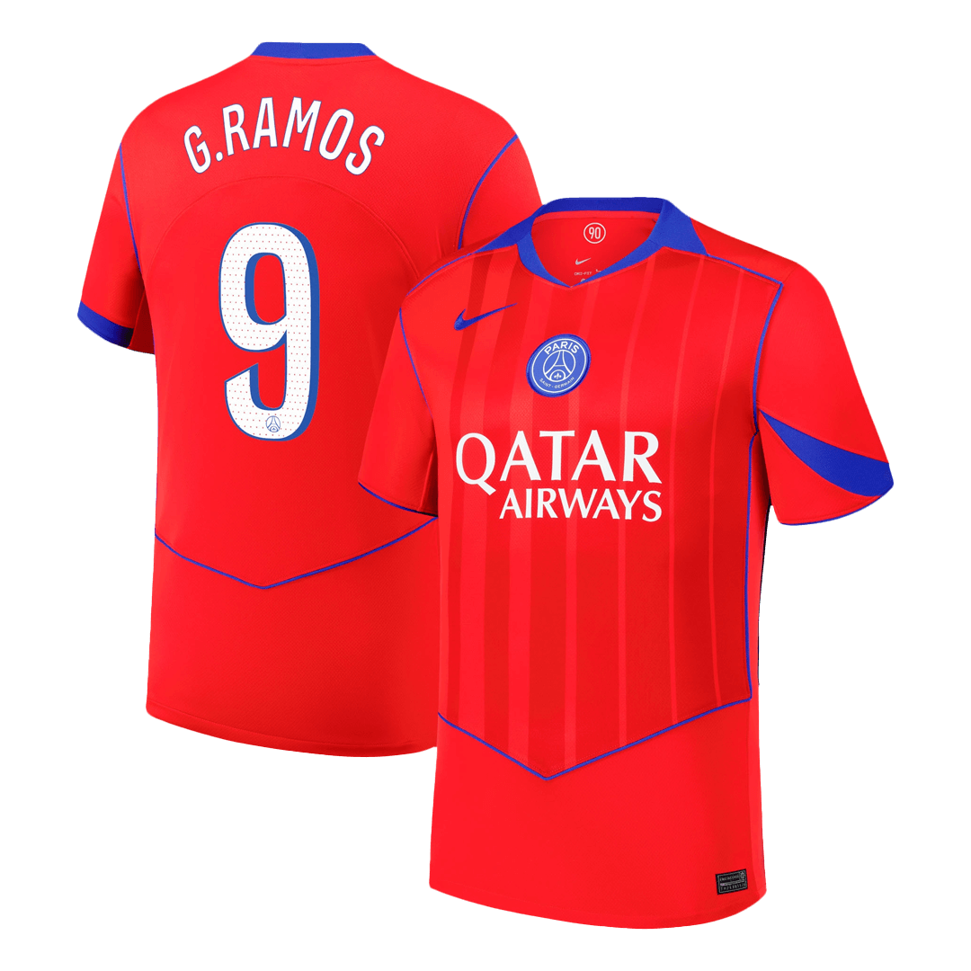 Maglia Replica PSG Terza G.RAMOS #9 Uomo 2025/26