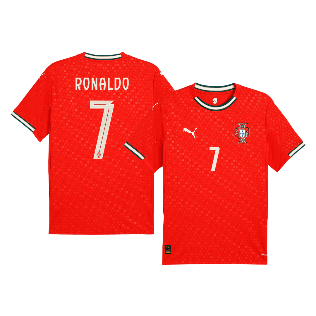 Maglia Replica Portugal Casa RONALDO #7 Uomo 2025
