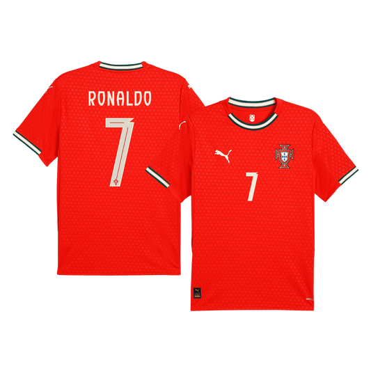 Maglia Replica Portugal Casa RONALDO #7 Uomo 2025