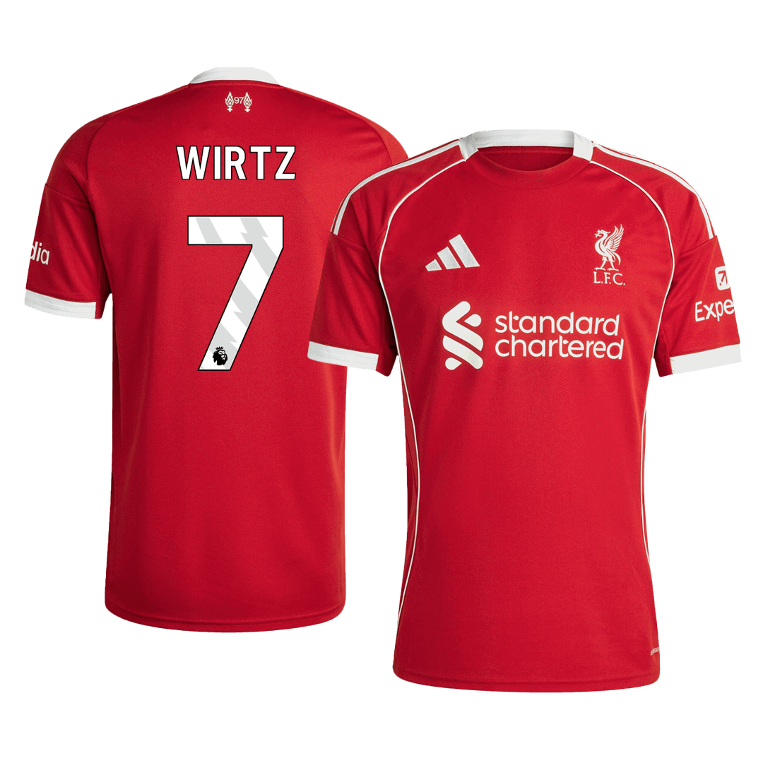 Maglia Replica Liverpool Casa WIRTZ #7 Uomo 2025/26