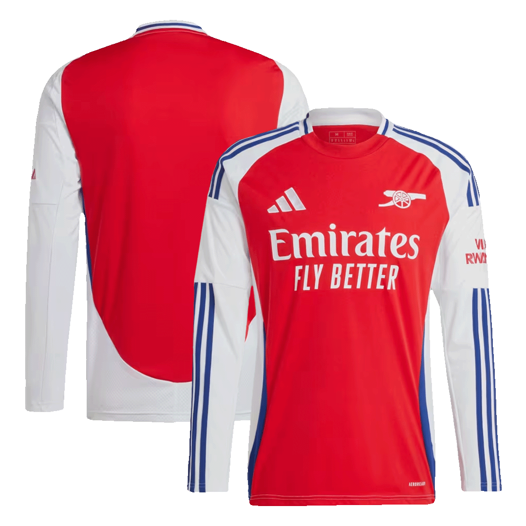 Maglia Replica Arsenal Casa Uomo 2024/25 - Manica Lunga