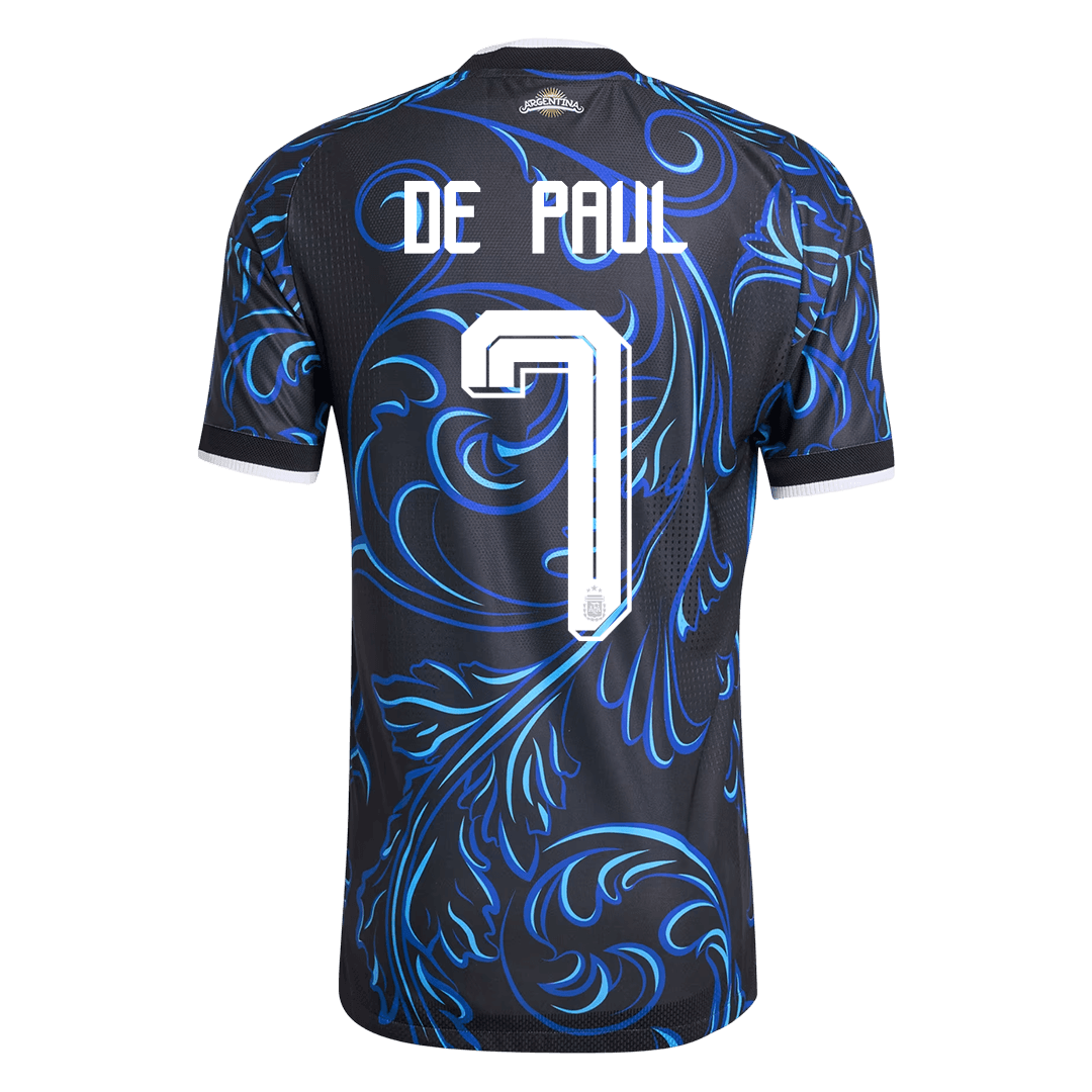 Maglia Gara Argentina Trasferta DE PAUL #7 Uomo Mondiali 2026