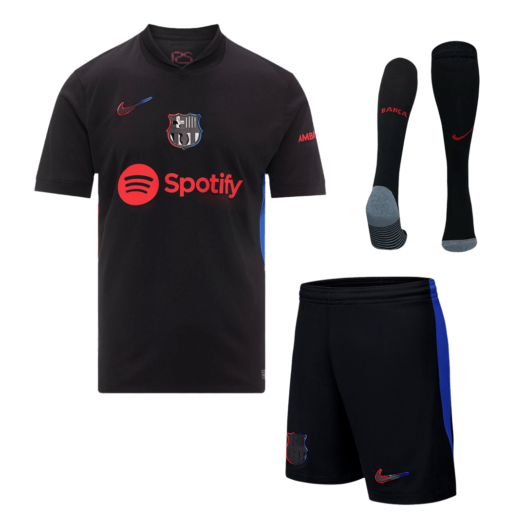 Kit Completo Barcelona Trasferta Uomo 2024/25 - 3 Pezzi