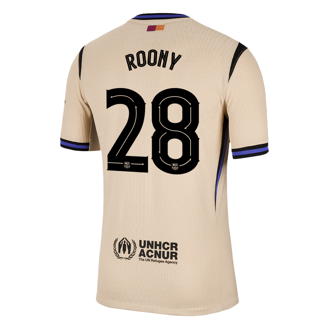 Maglia Gara Barcelona Trasferta ROONY #28 Uomo 2025/26