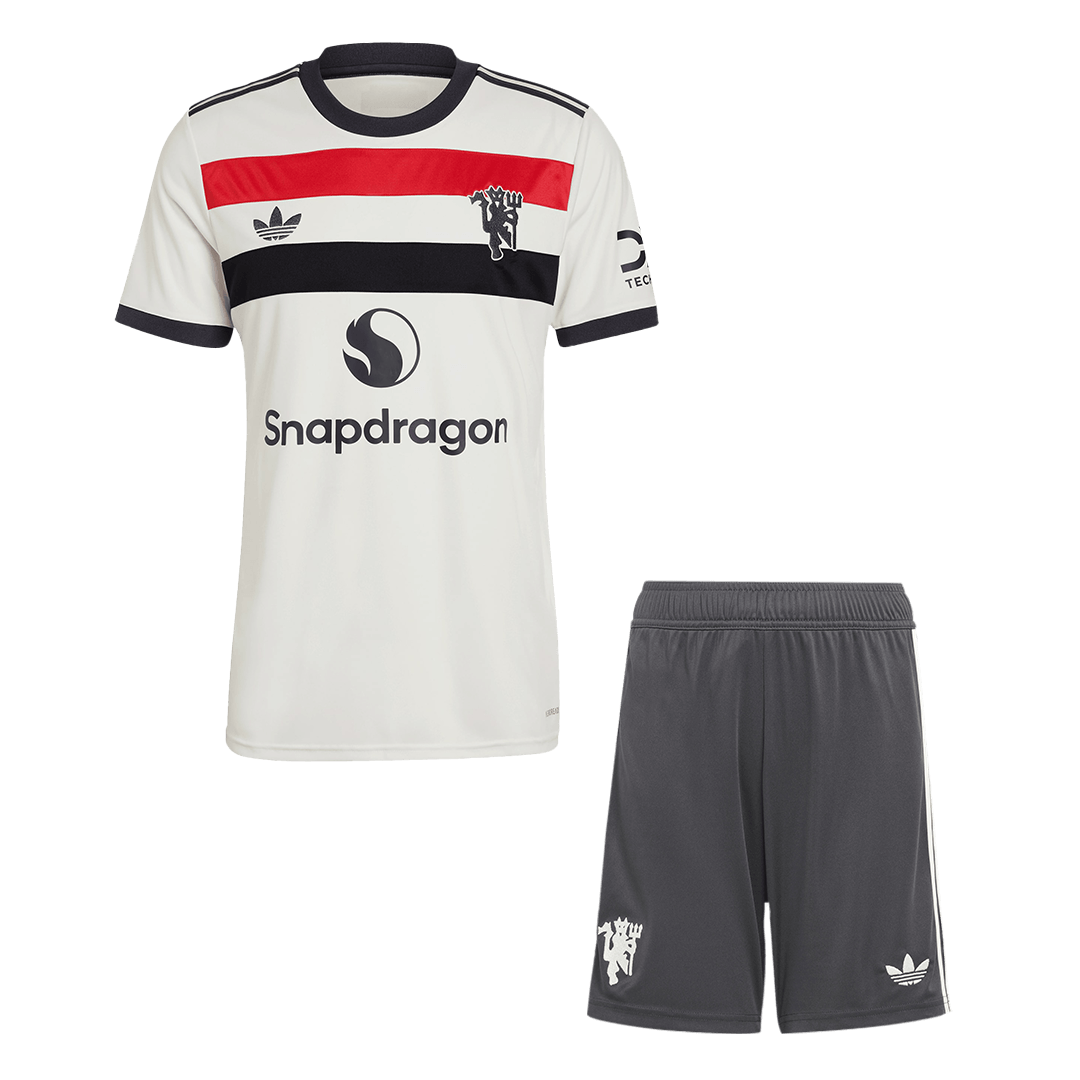 Completo Base Manchester United Terza Uomo 2024/25 - 2 Pezzi