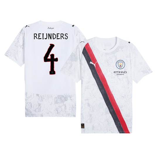 Maglia Replica Manchester City REIJNDERS #4 Uomo 2025/26