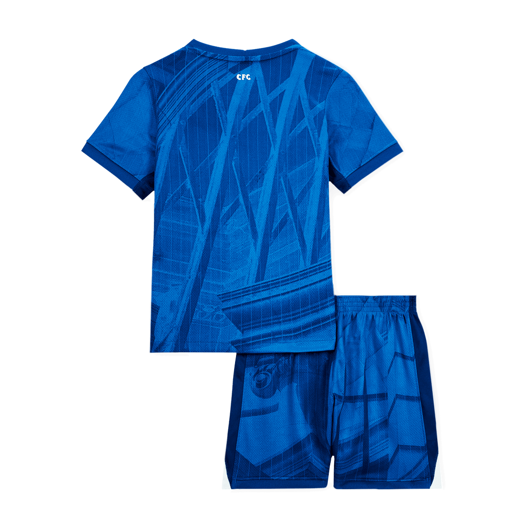 Base Kit Bambino Chelsea Casa 2025/26 - 2 Pezzi