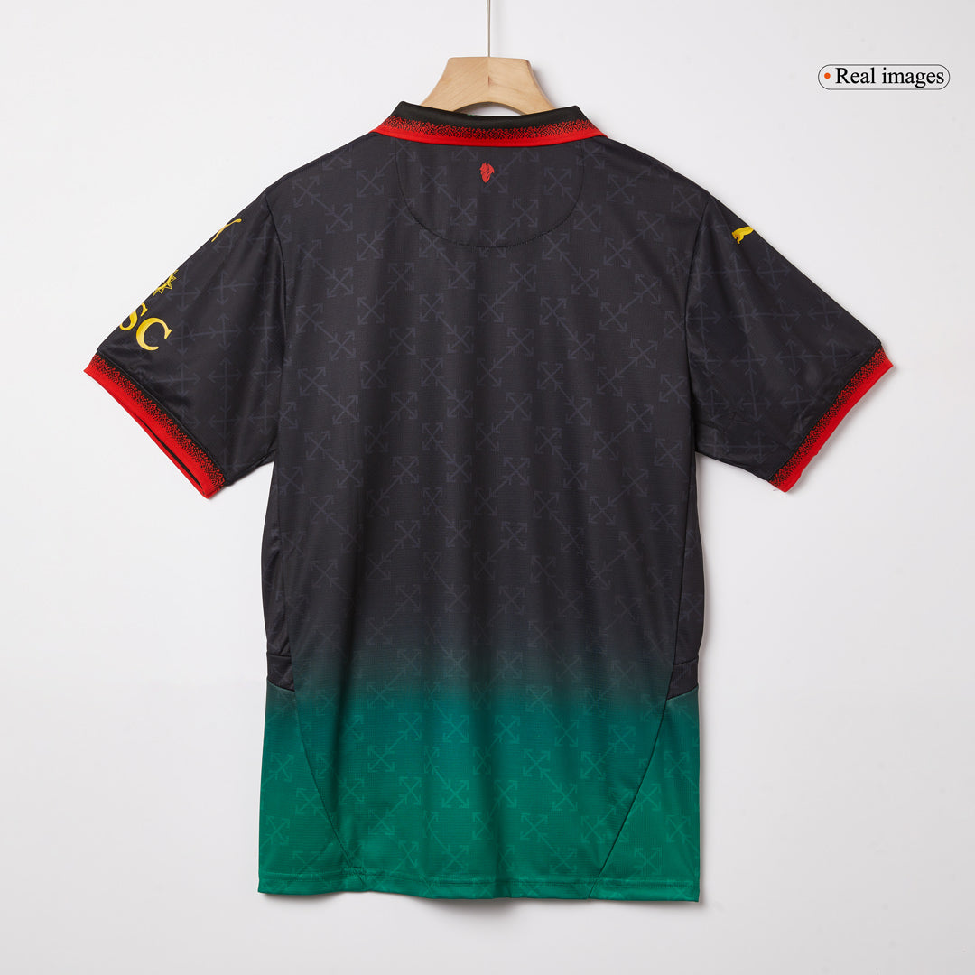Maglia Replica AC Milan Quarta PULISIC #11 Uomo 2024/25