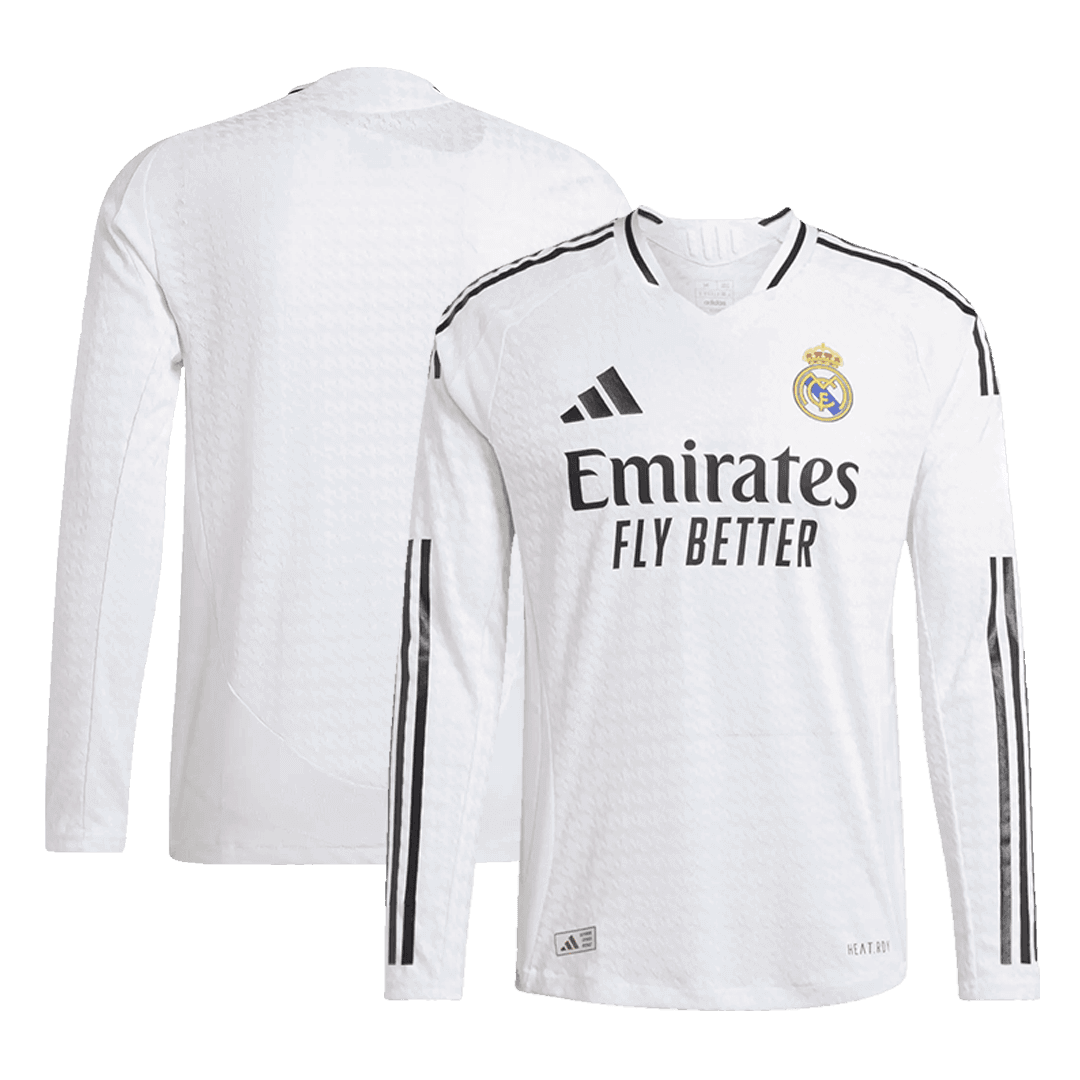 Maglia Gara Real Madrid Casa Uomo 2024/25 - Manica Lunga