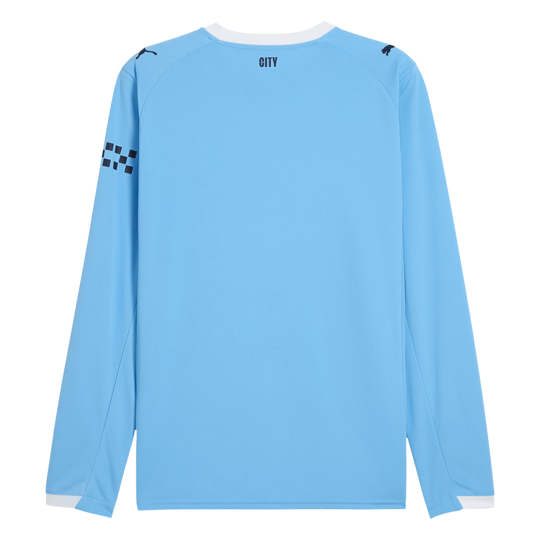 Maglia Replica Manchester City Casa Uomo 2025/26 - Manica Lunga