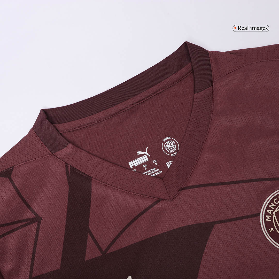 Completo Base Manchester City Terza Uomo 2024/25 - 2 Pezzi