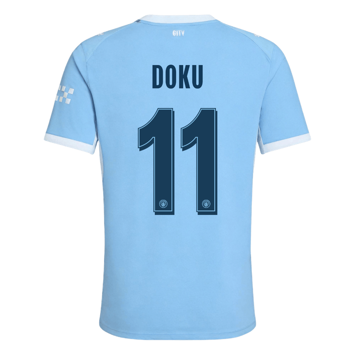 Maglia Gara Manchester City Casa DOKU #11 Uomo 2026/27 - UCL