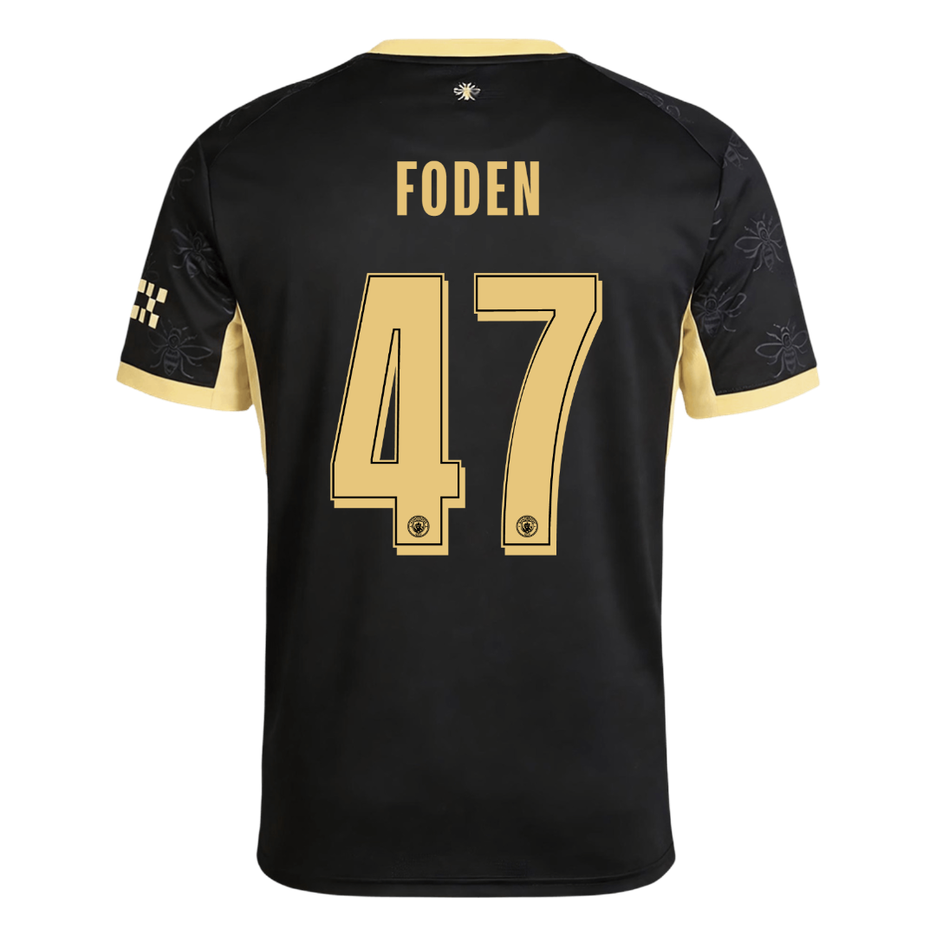 Maglia Replica Manchester City Trasferta FODEN #47 Uomo 2026/27 - UCL