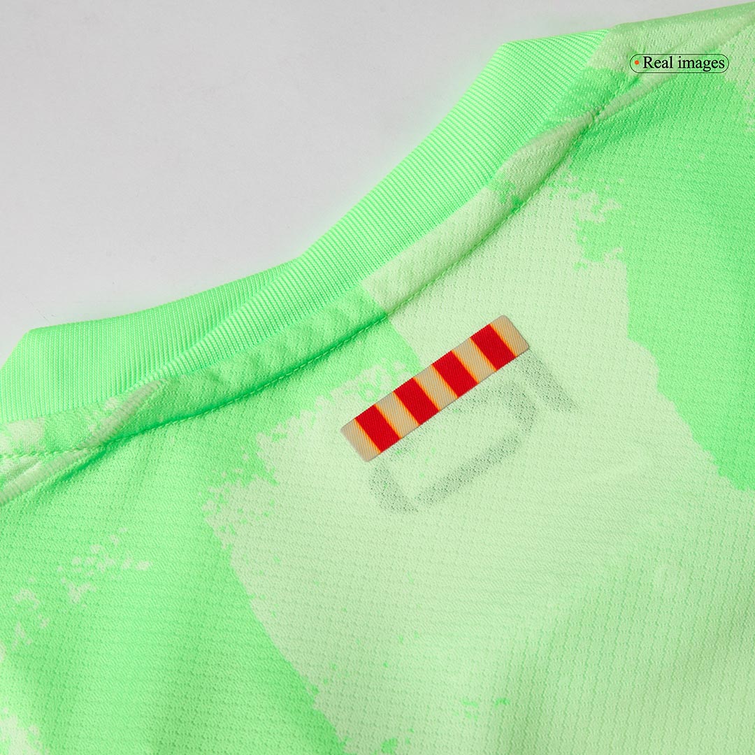 Maglia Replica Barcelona Terza Uomo 2024/25 - Spotify Logo Without Text
