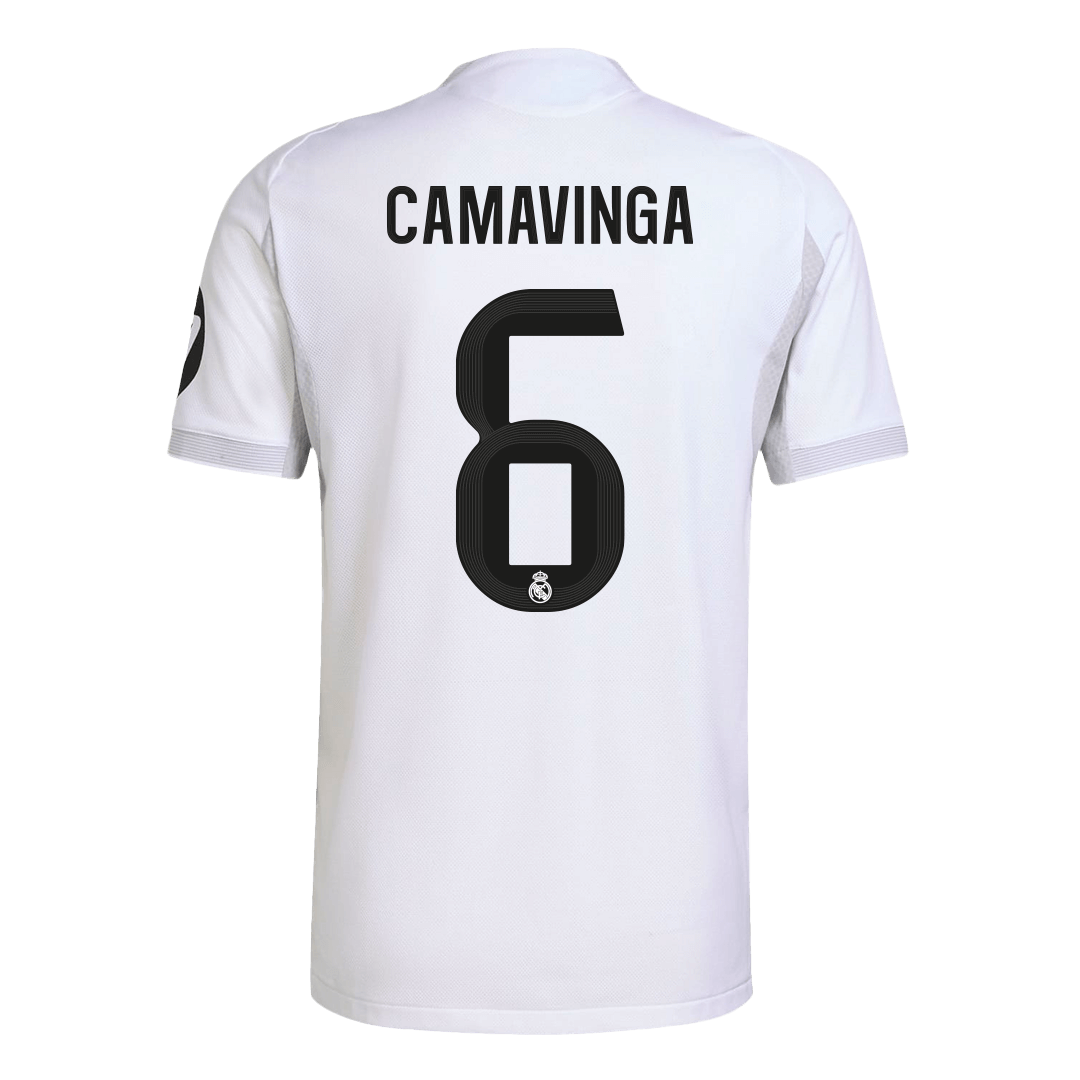 Maglia Gara Real Madrid Casa CAMAVINGA #6 Uomo 2025/26