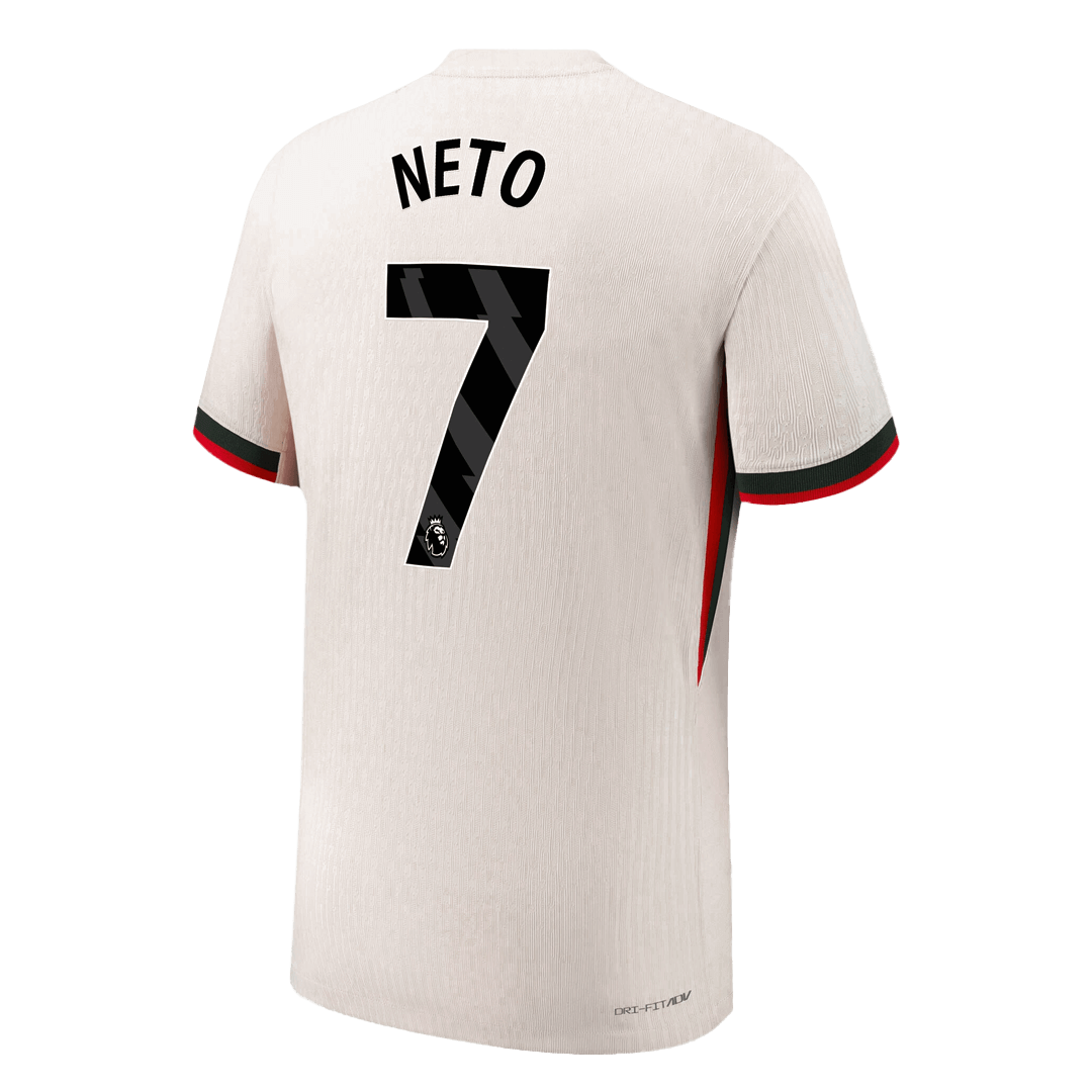 Maglia Gara Chelsea Trasferta NETO #7 Uomo 2025/26