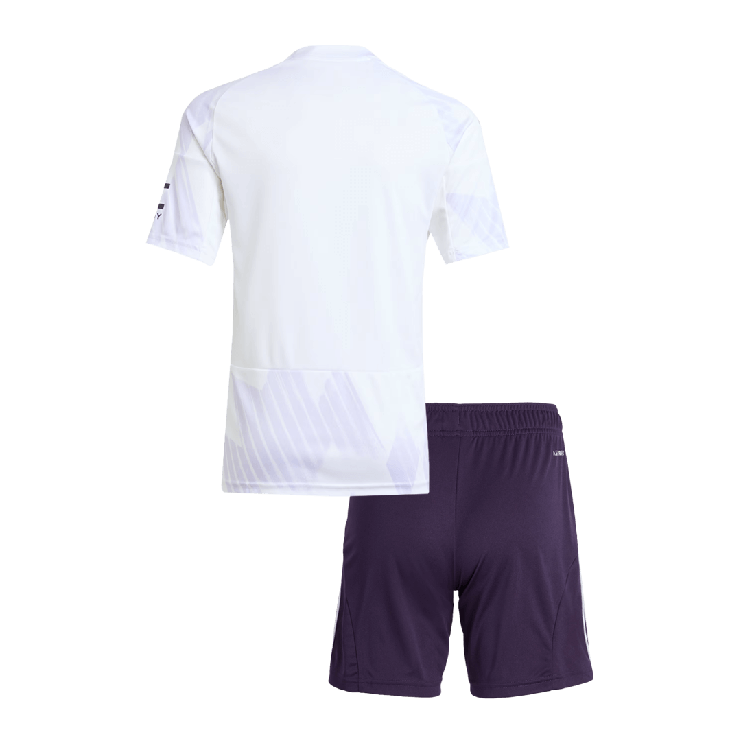 Completo Bambino Manchester United Trasferta 2025/26 - 2 Pezzi