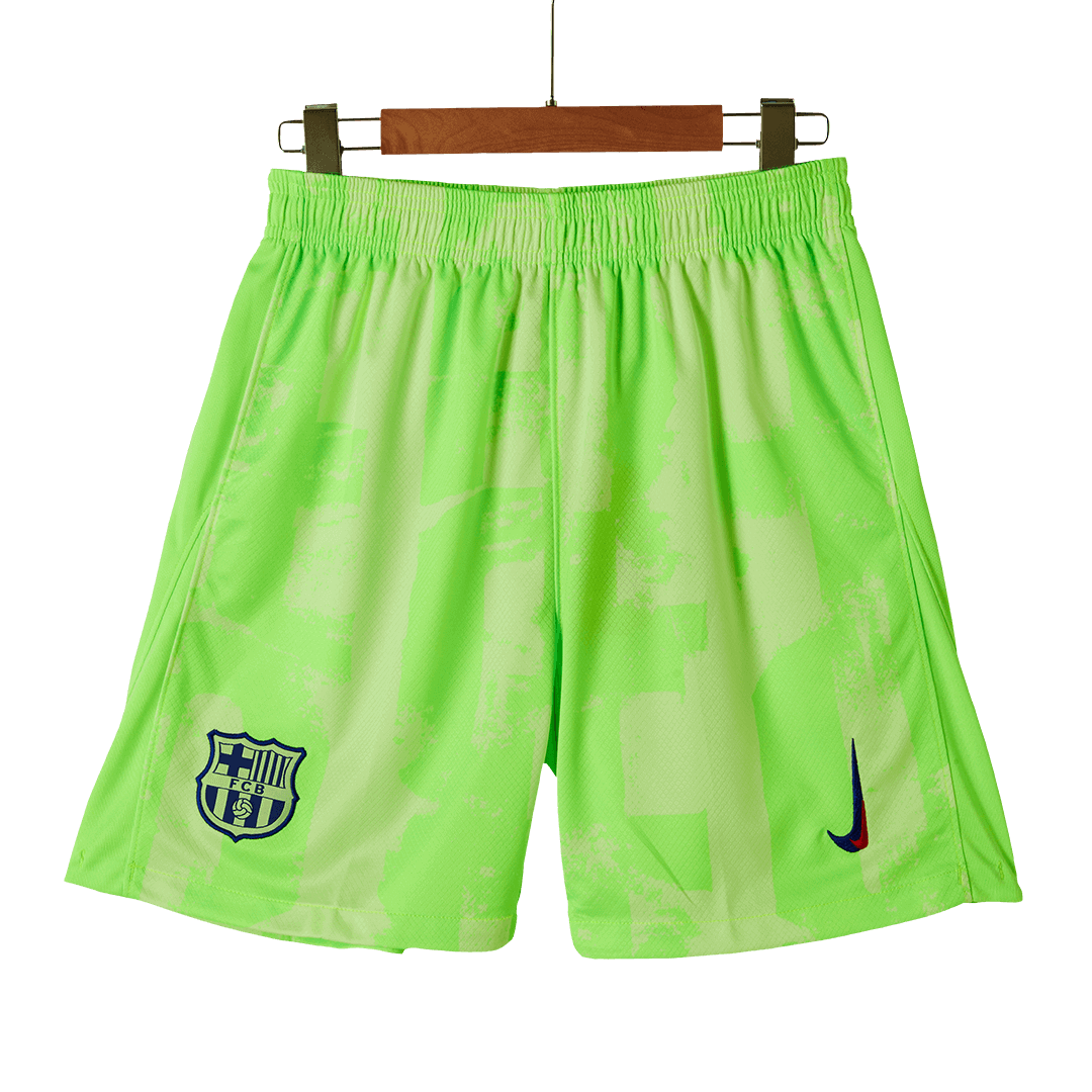 Kit Completo Barcelona Terza Uomo 2024/25 Spotify Logo Without Text - 3 Pezzi