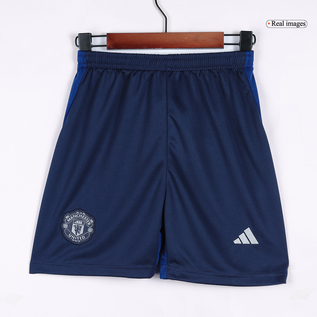 Completo Bambino Manchester United Trasferta 2024/25 - 2 Pezzi