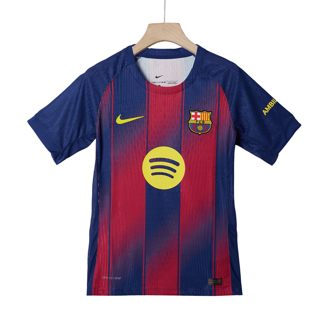 Maglia Gara Barcelona Casa RAPHINHA #11 Uomo 2025/26