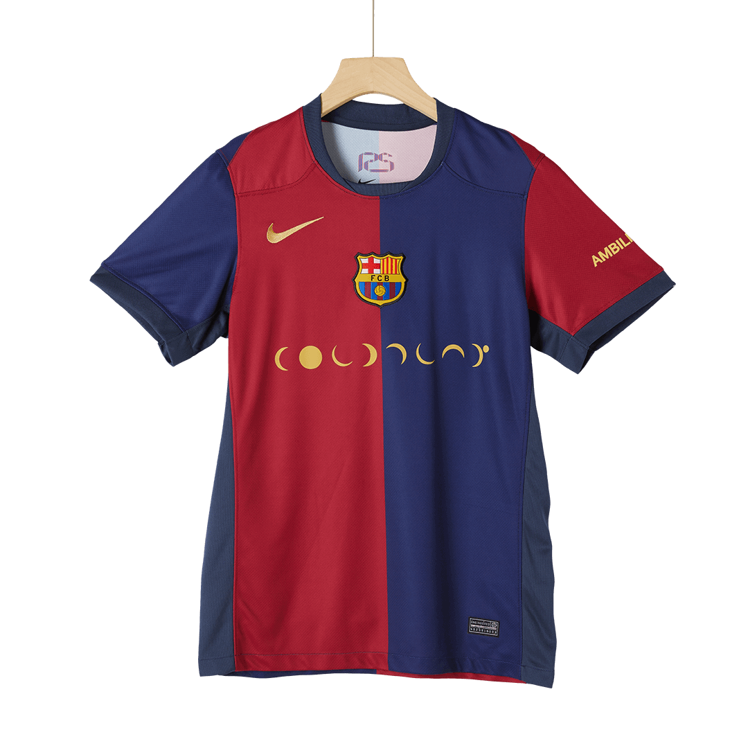 Maglia Replica Barcelona Casa Uomo 2024/25 - COLDPLAY