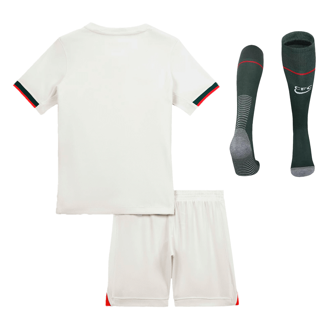 Kit Completo Bambino Chelsea Trasferta 2025/26 - 3 Pezzi