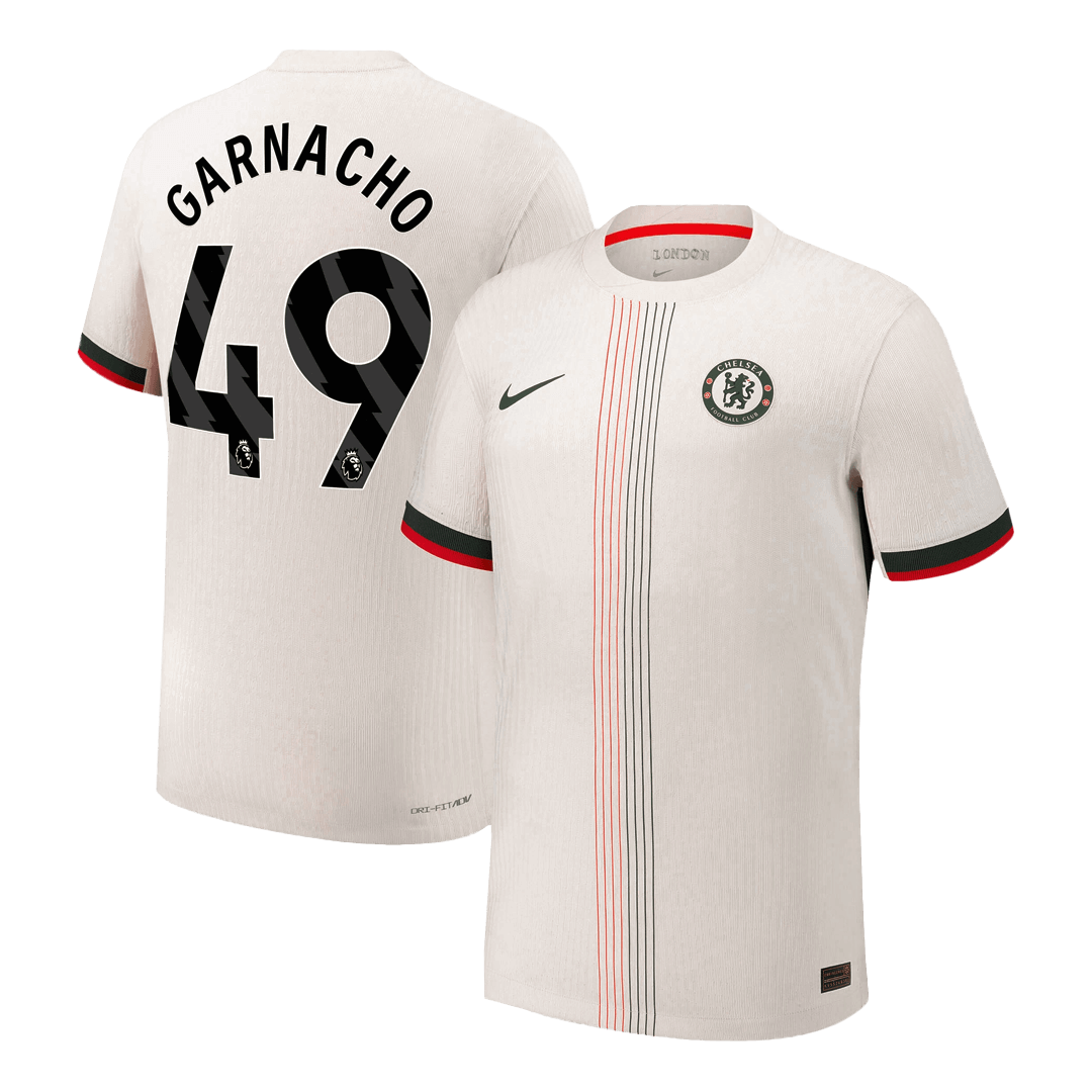 Maglia Gara Chelsea Trasferta GARNACHO #49 Uomo 2025/26